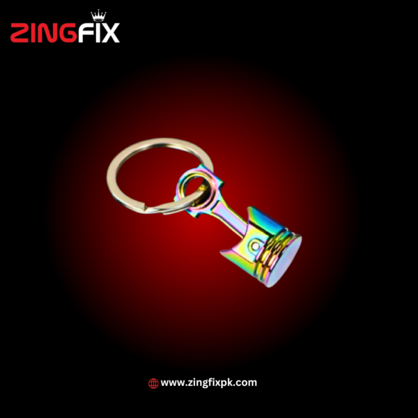 Creative Piston Engine Keychain