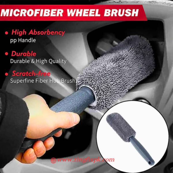 9pcs Microfiber Car Detailing Cleaning Tools Set for Interior Exterior Washing - Image 5