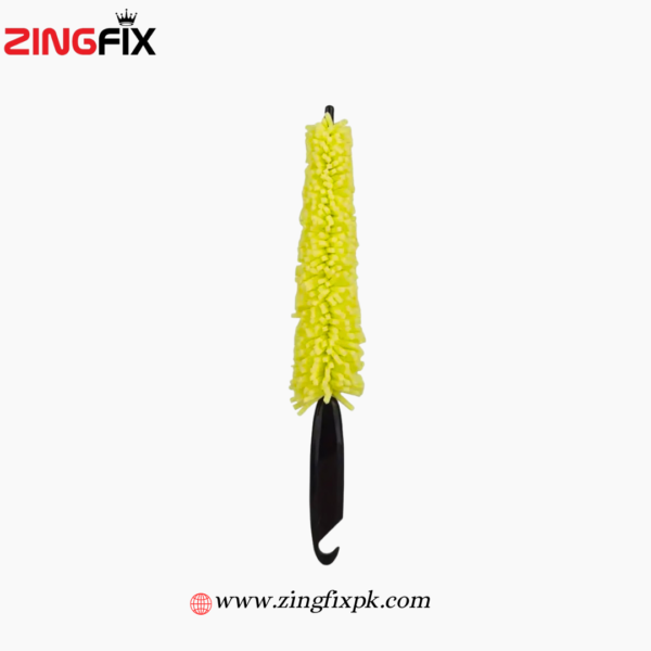 Car Detailing Brush - Black & Yellow - Image 2