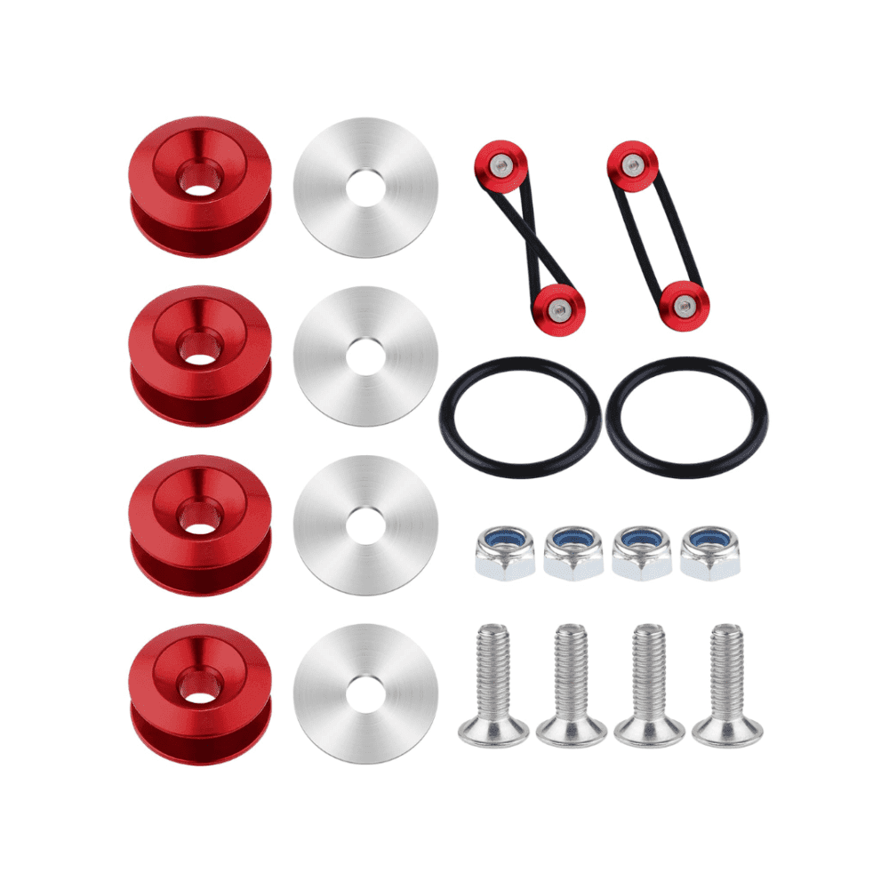 JDM 4PCS Bumper Quick Release Fasteners for Car Bumper