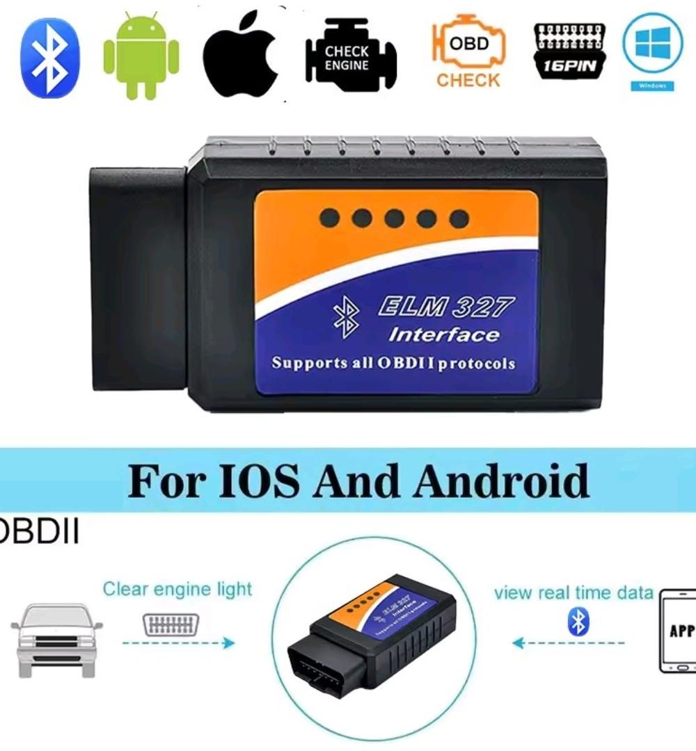 ELM327 Bluetooth OBD II Car Diagnostic Scanner
