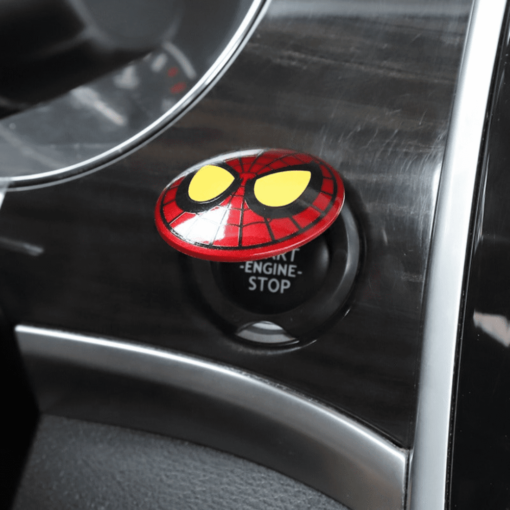 Spider Man Car Push Start Button Cover - Image 2
