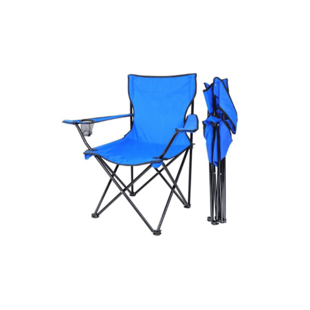Zingfix Foldable Travel Chair – Portable & Lightweight (Blue Color)