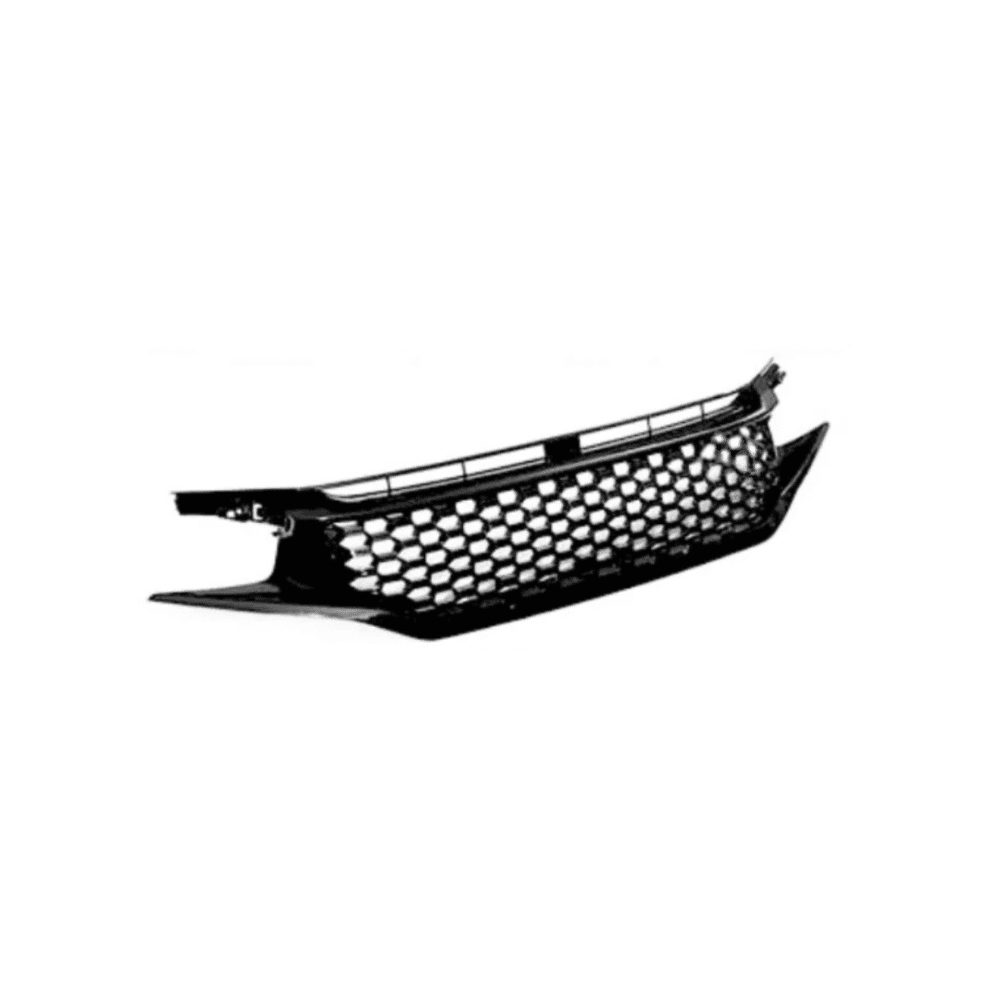 Honda Civic X Front Grill JDM Style Black Model 2016-2021