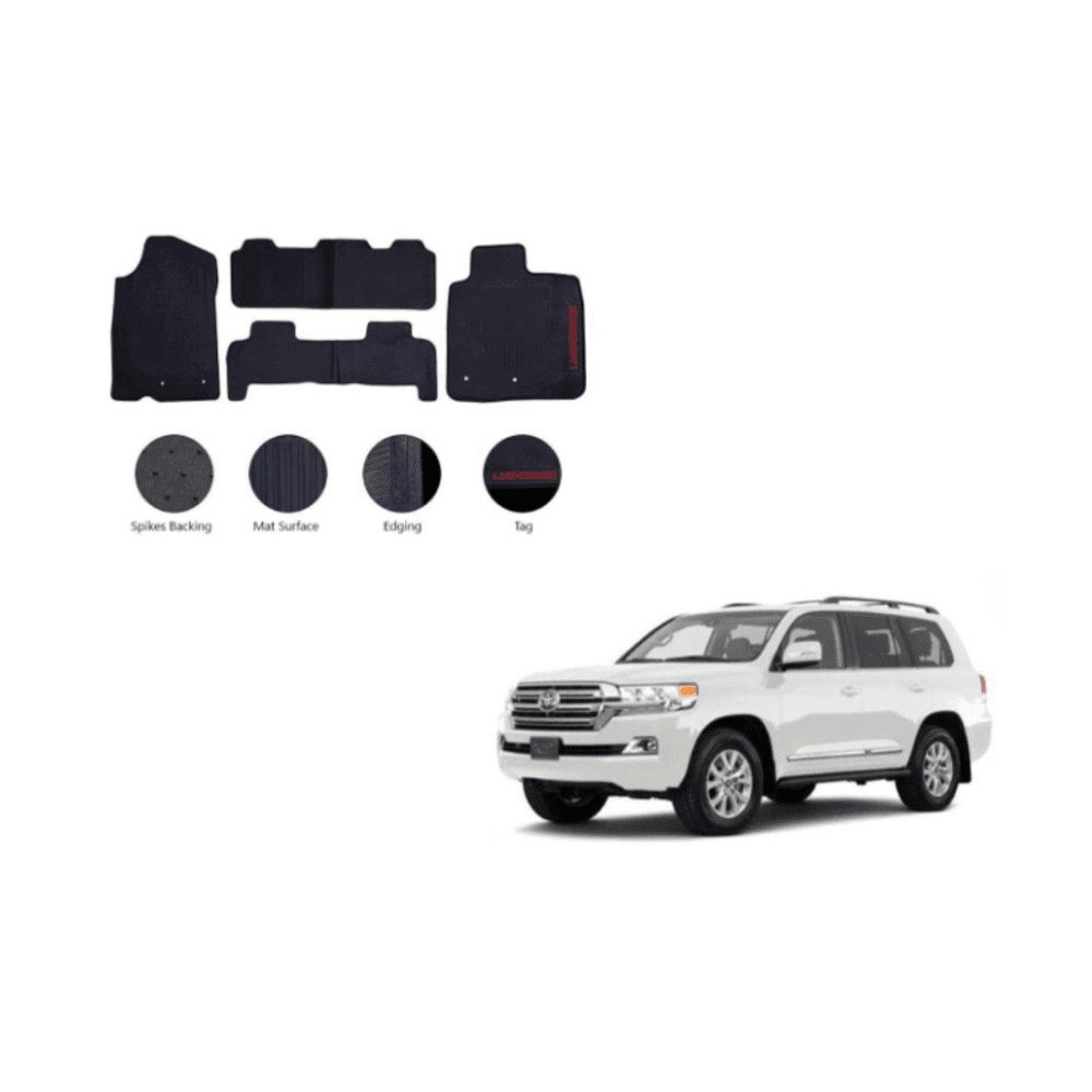 Toyota Land Cruiser FJ200 2009-2019 Latex Rubber Floor Mat