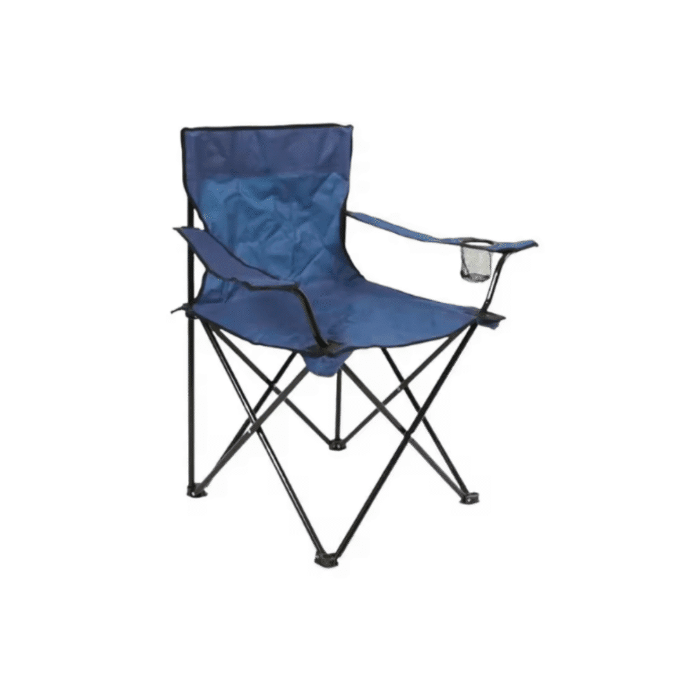 Zingfix Foldable Travel Chair – Portable & Lightweight (Dark Blue Color) - Image 2