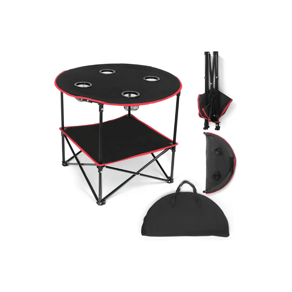 Zingfix Mini Travel Set – 2 Folding Chairs + Easy Foldable Table - Image 2