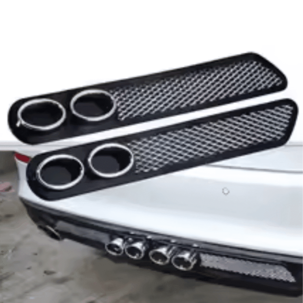 Universal Decorative Exhaust Vent – Stylish Fake Muffler Trim (1 Pair) - Image 2