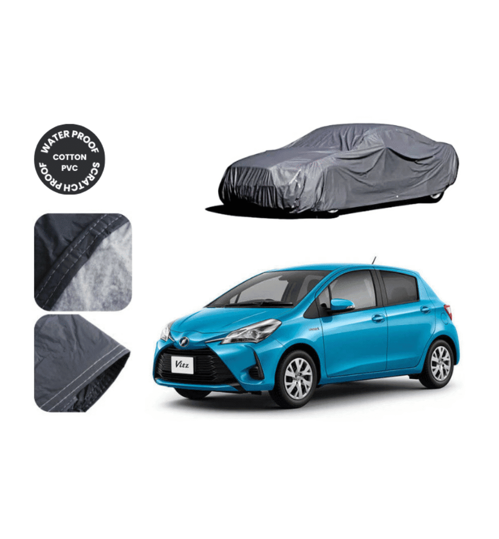 Zingfix Toyota Vitz 2017-2023 Premium Waterproof Top Cover – Dust & Scratch Protection