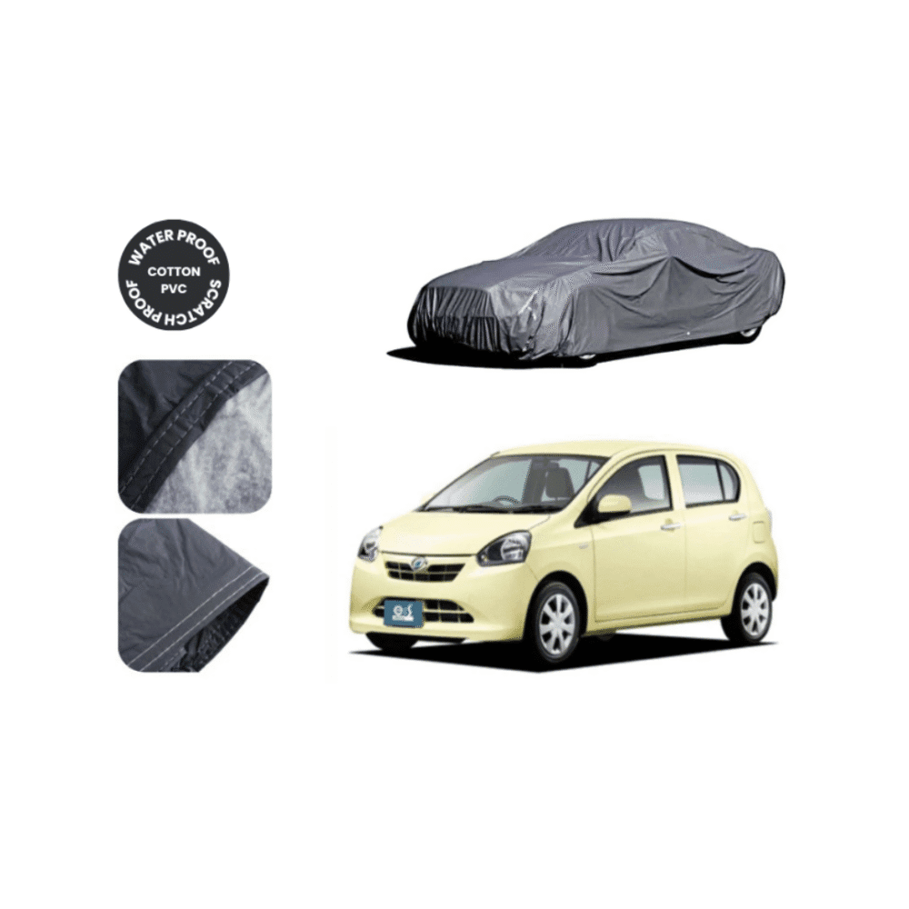 Zingfix Daihatsu Mira 2012-2016 Premium Waterproof Top Cover – Dust & Scratch Protection