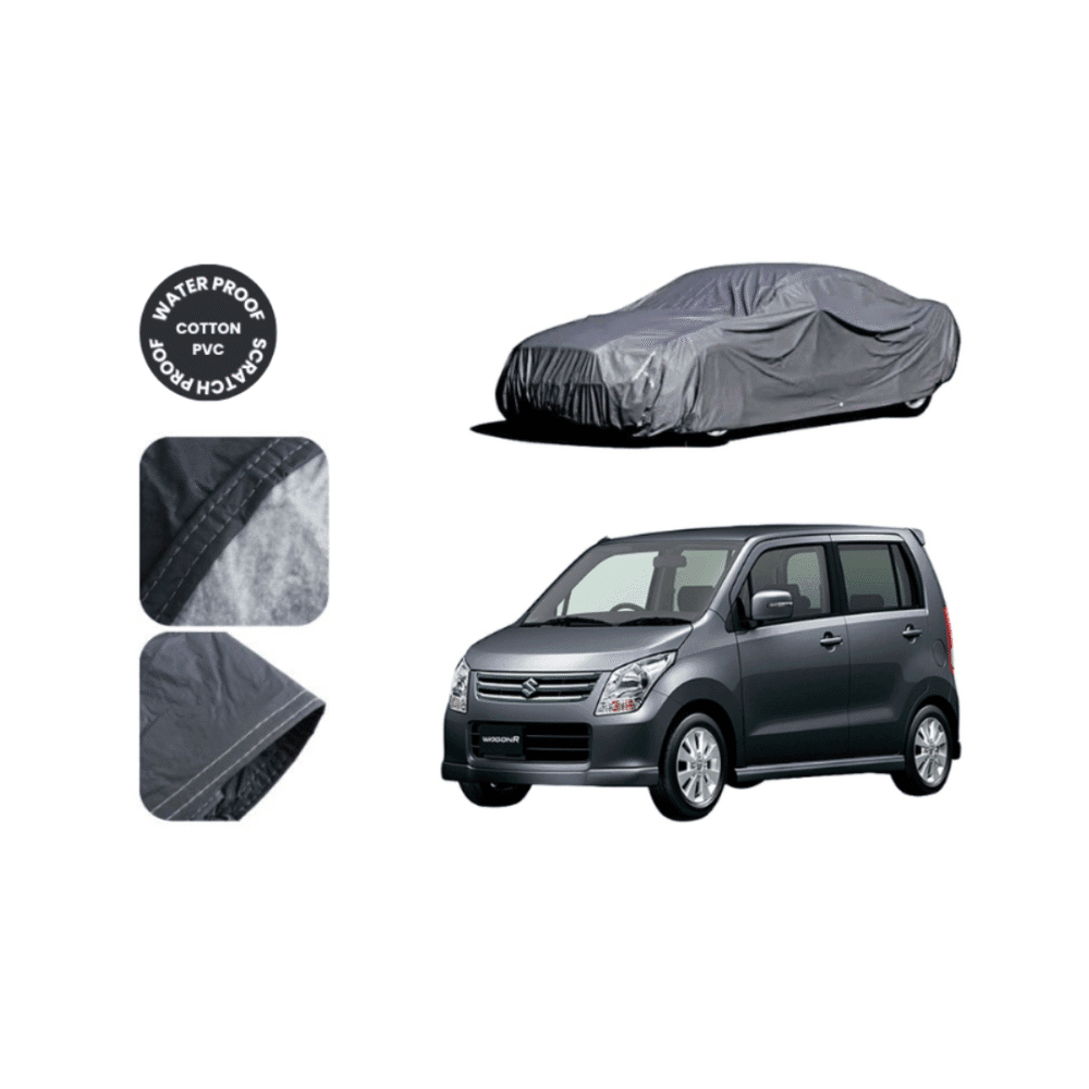 Zingfix Suzuki Wagon R 2008-2012 Premium Waterproof Top Cover – Dust & Scratch Protection