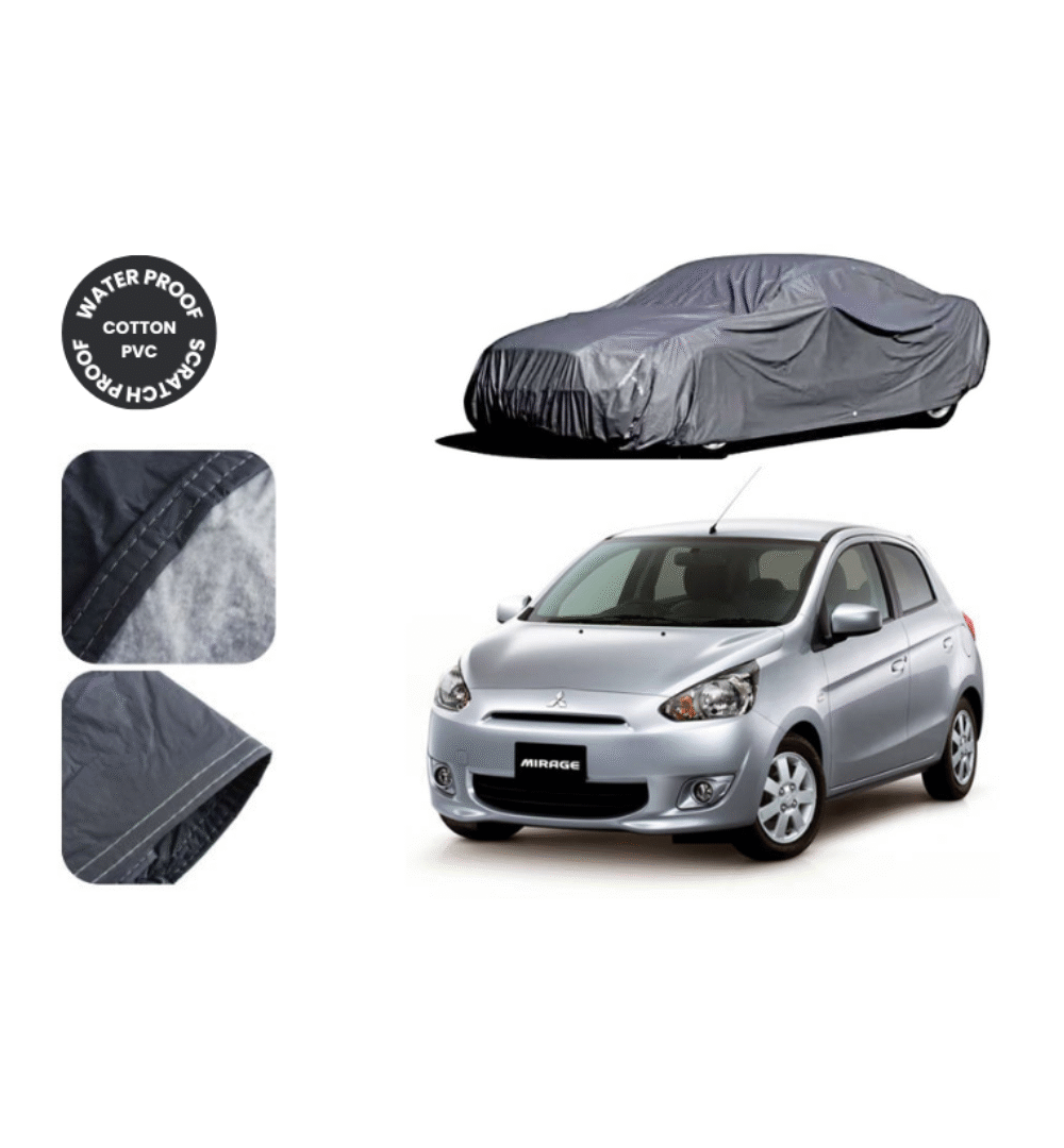 Zingfix Mitsubishi Mirage Premium Waterproof Top Cover – Dust & Scratch Protection