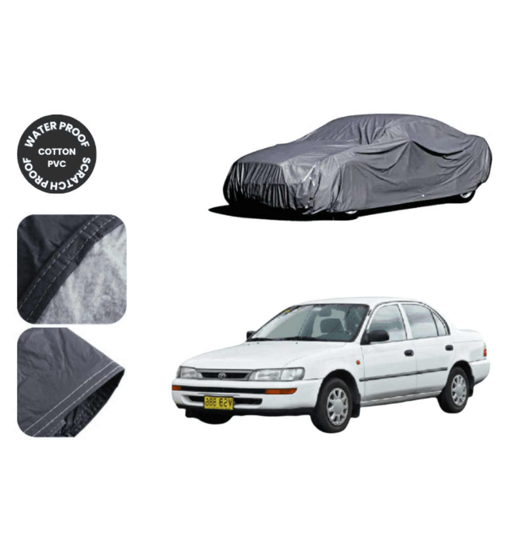 Zingfix Toyota Indus Corolla 1994-2002  Premium Waterproof Top Cover – Dust & Scratch Protection