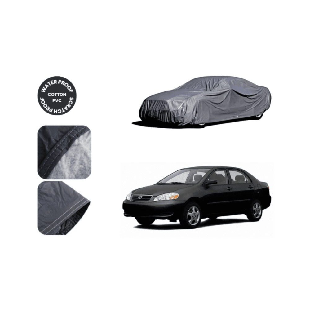 Zingfix Toyota Corolla 2002-2008  Premium Waterproof Top Cover – Dust & Scratch Protection