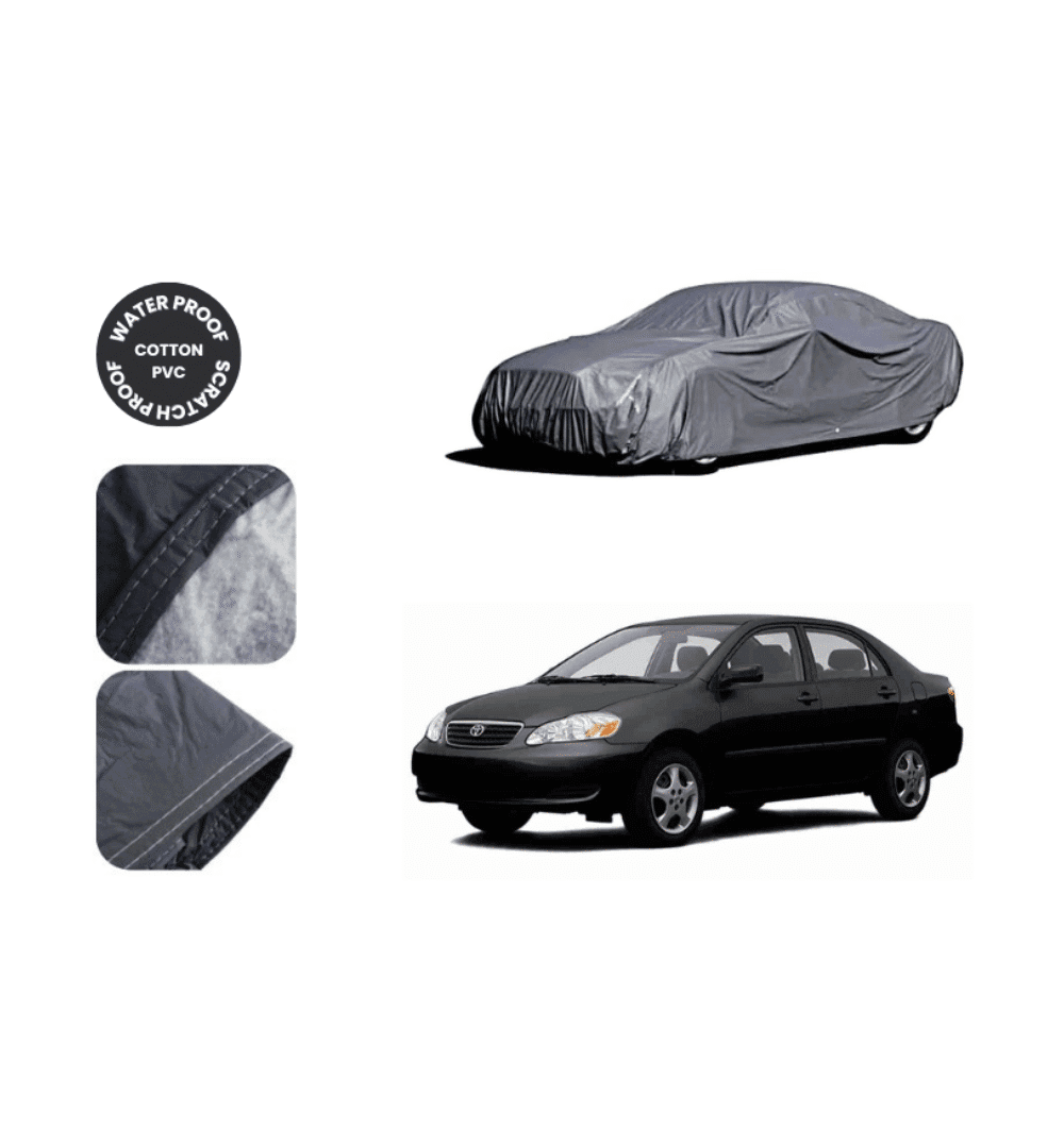 Zingfix Toyota Corolla 2002-2008  Premium Waterproof Top Cover – Dust & Scratch Protection