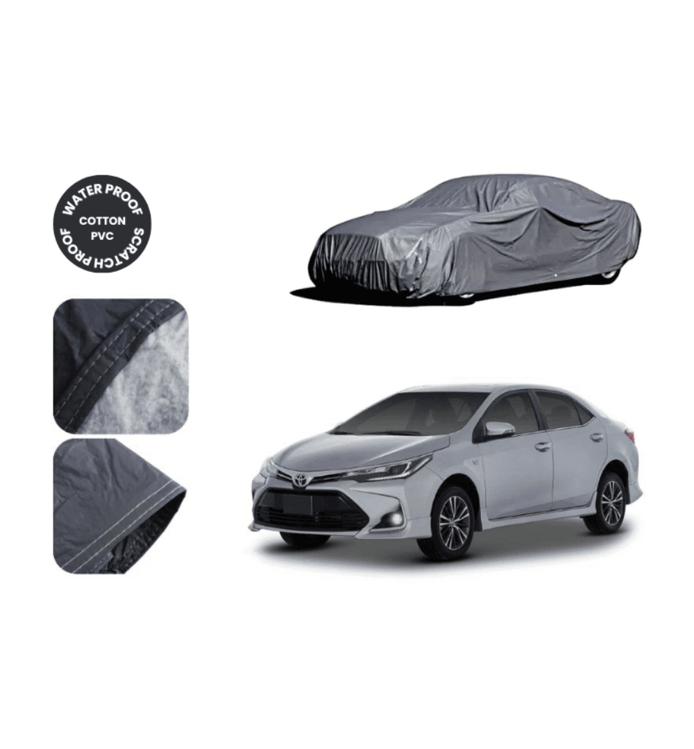 Zingfix Toyota Corolla 2015-2025  Premium Waterproof Top Cover – Dust & Scratch Protection