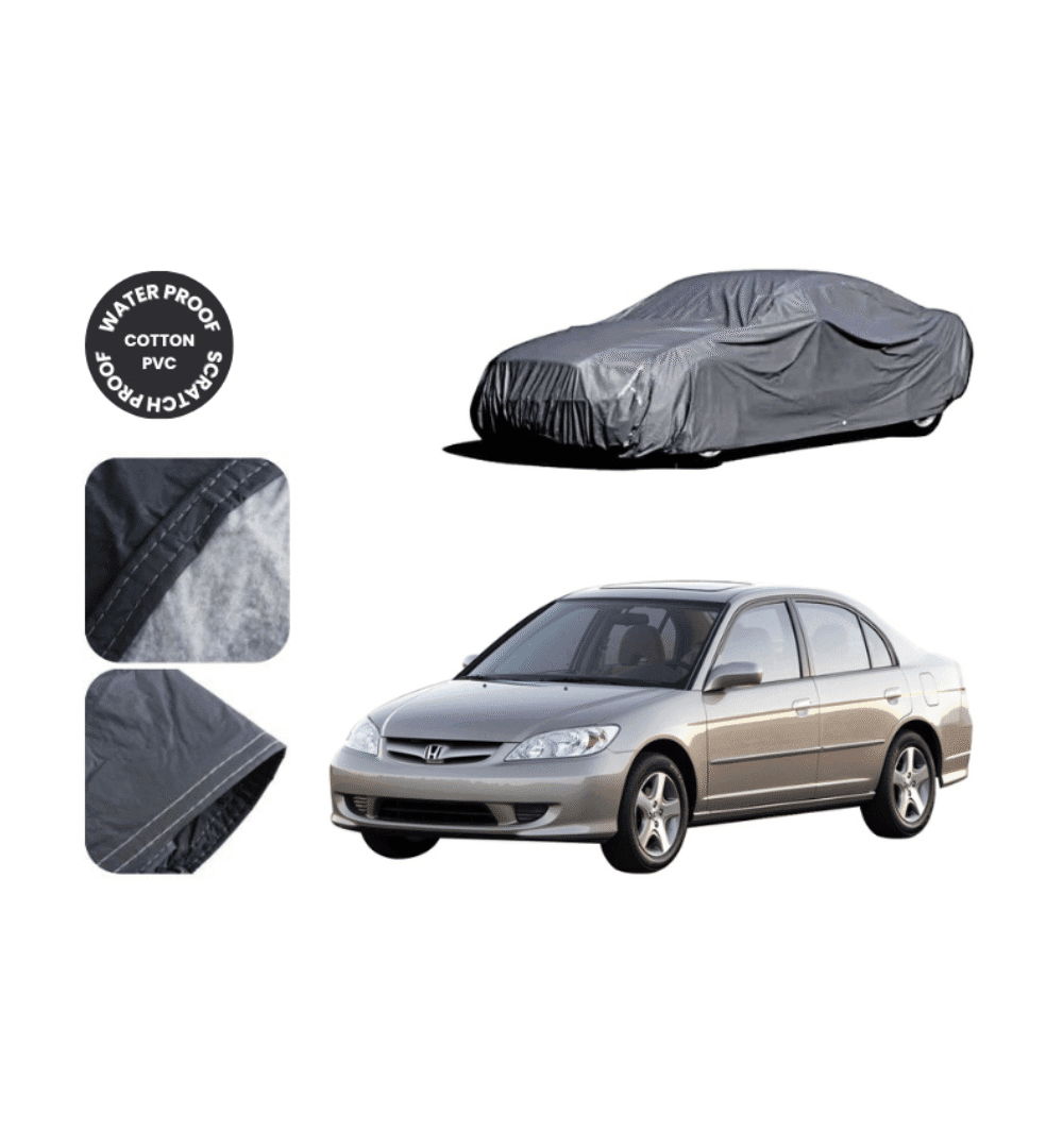 Zingfix Honda Civic 2001-2006 Premium Waterproof Top Cover – Dust & Scratch Protection