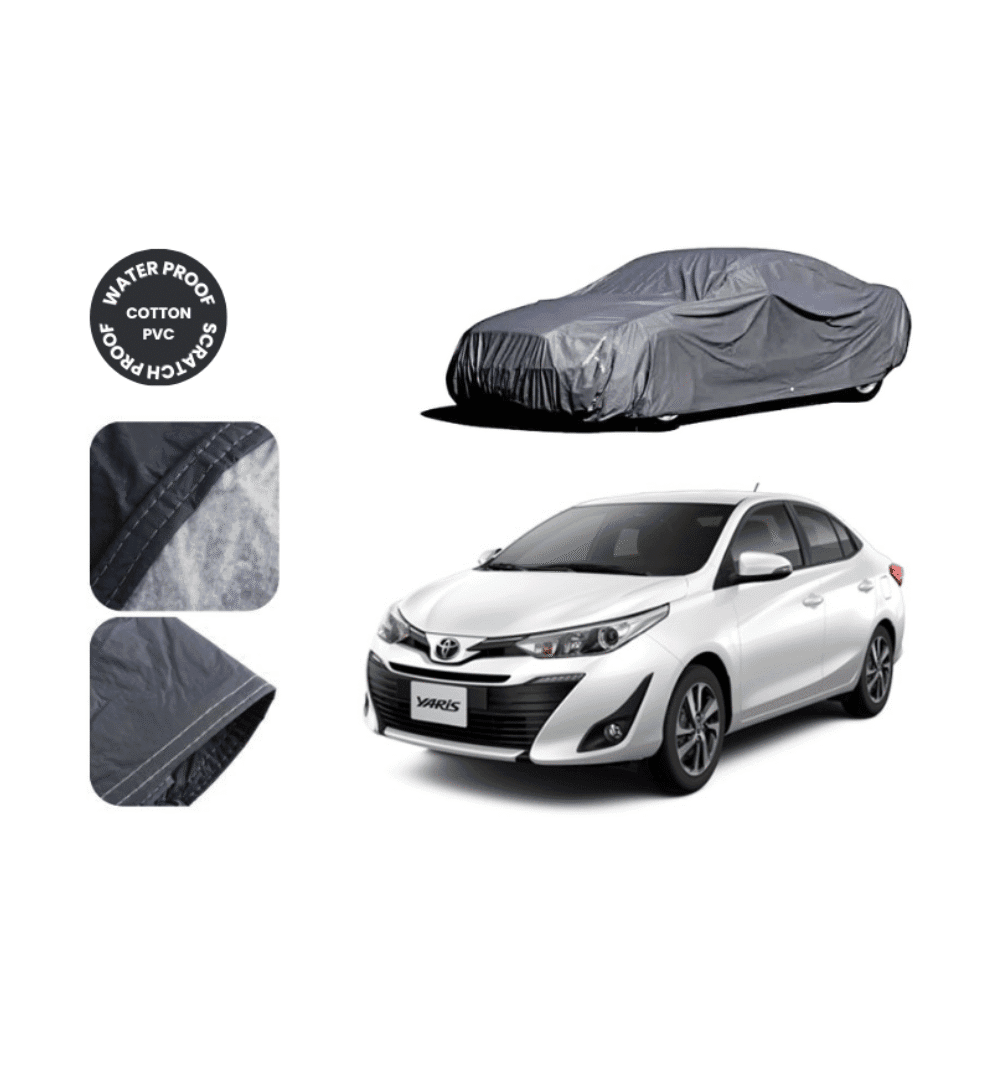 Zingfix Toyota Yaris 2020-2025 Premium Waterproof Top Cover – Dust & Scratch Protection