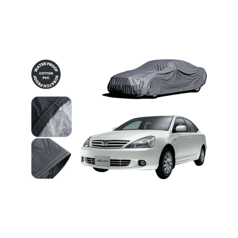 Zingfix Toyota Allion Premium Waterproof Top Cover – Dust & Scratch Protection