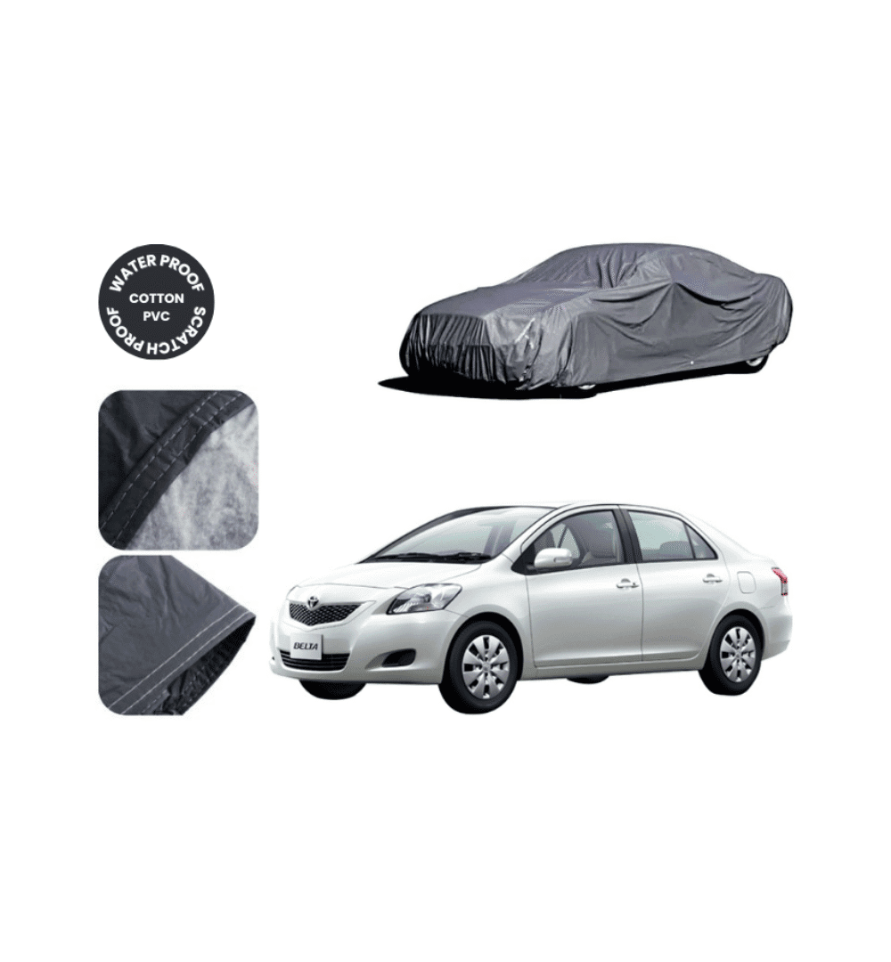 Zingfix Toyota Belta Premium Waterproof Top Cover – Dust & Scratch Protection