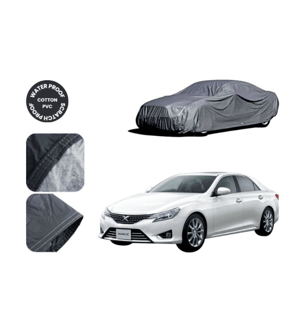 Zingfix Toyota Mark X 2009-2019 Premium Waterproof Top Cover – Dust & Scratch Protection