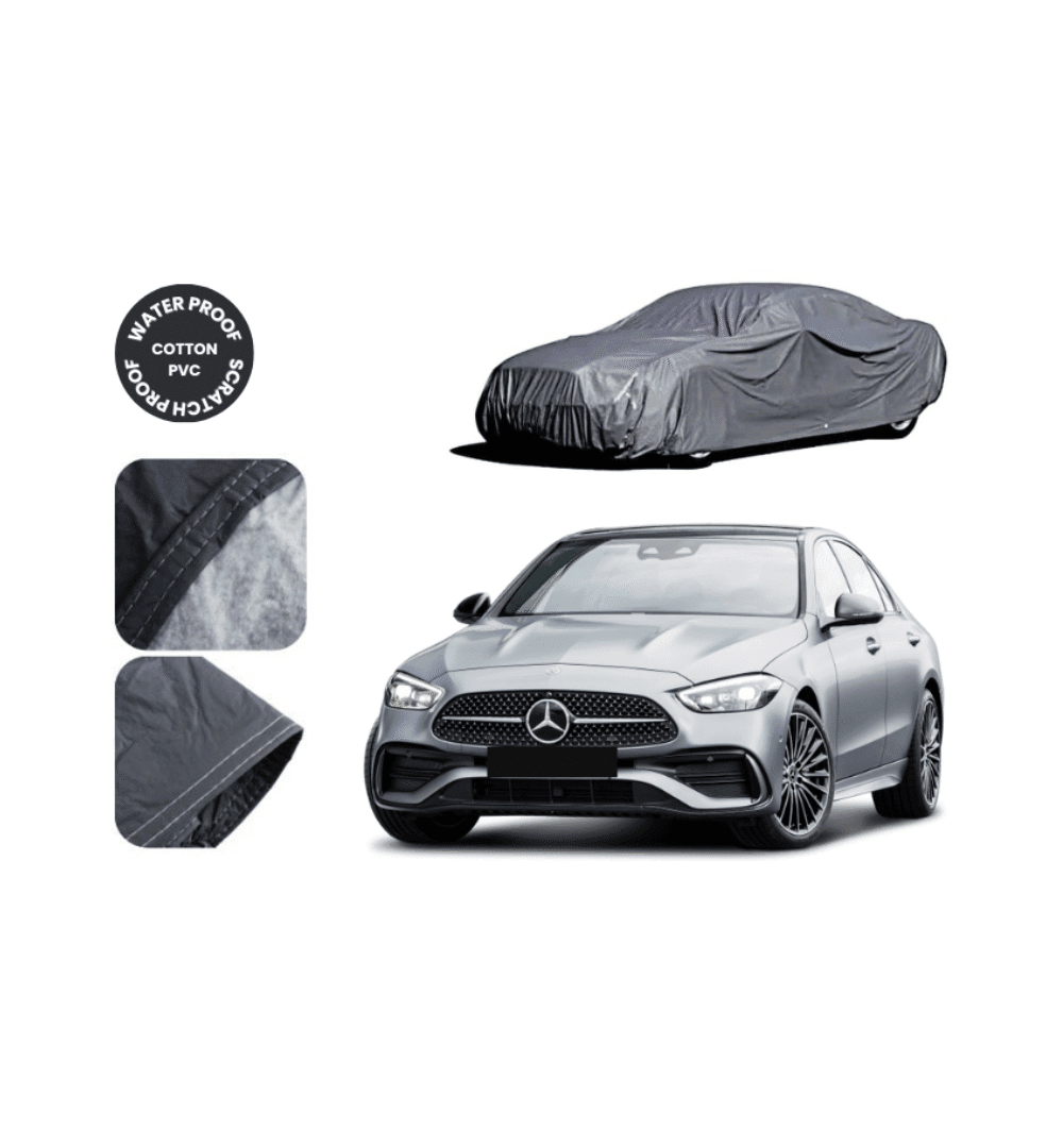 Zingfix Mercedes-Benz C-200 Premium Waterproof Top Cover – Dust & Scratch Protection