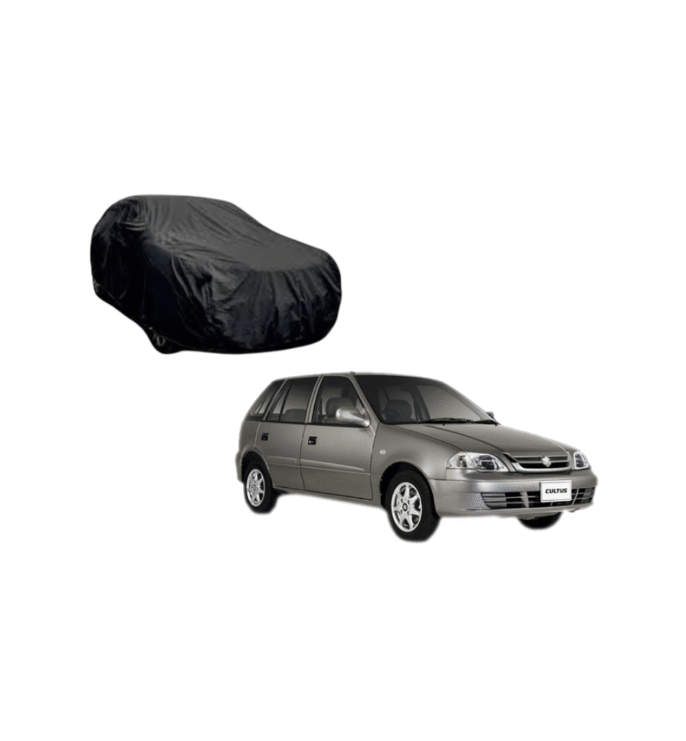 Suzuki Cultus 2002-2016 Black Coat Parachute Top Cover