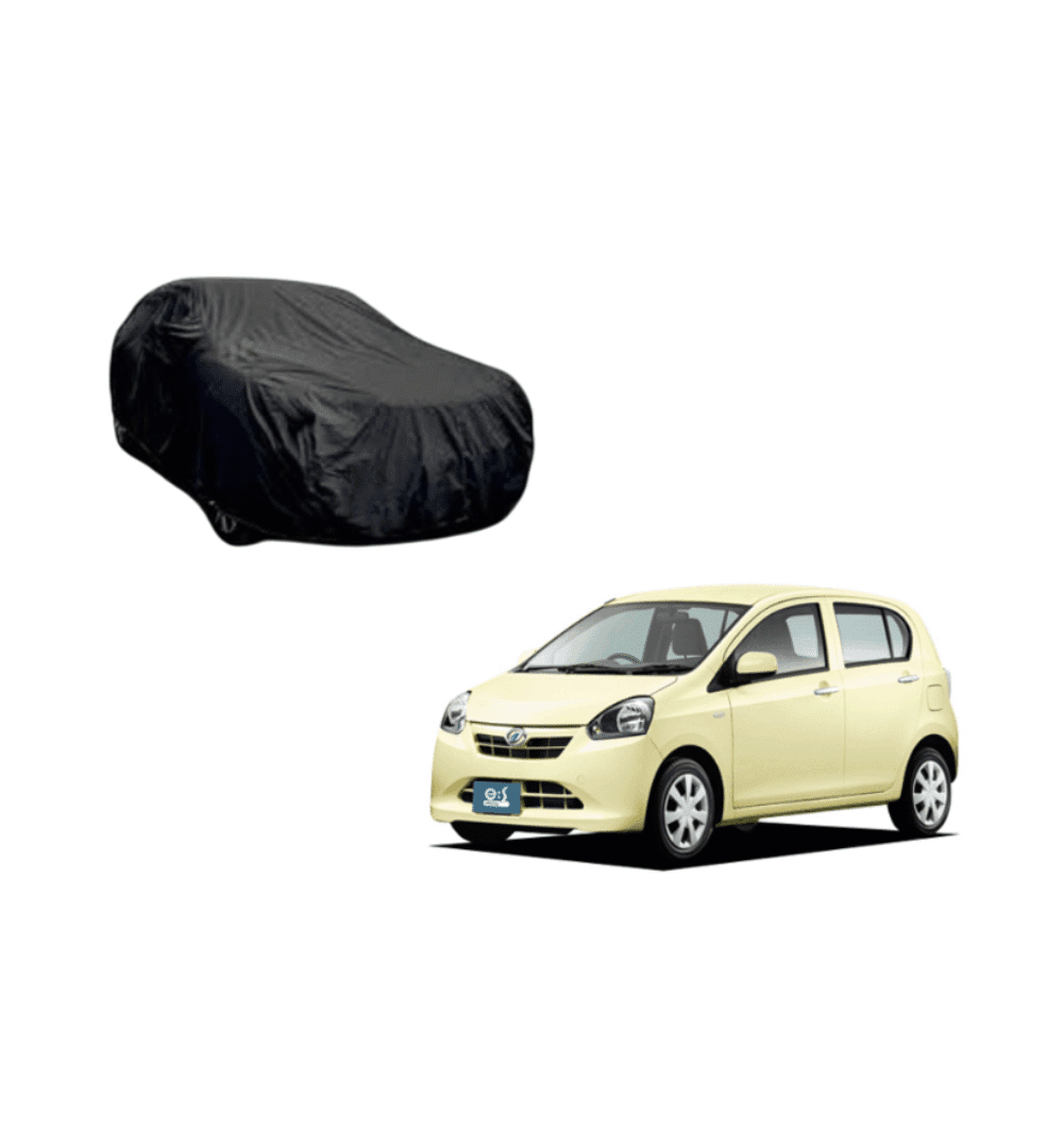 Daihatsu Mira 2006-2017 Black Coat Parachute Top Cover