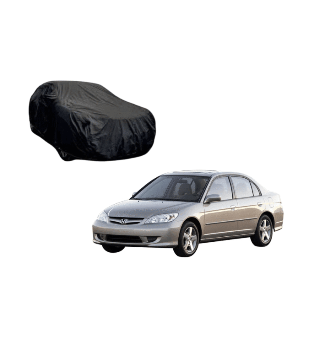 Honda Civic 2001-2005 Black Coat Parachute Top Cover