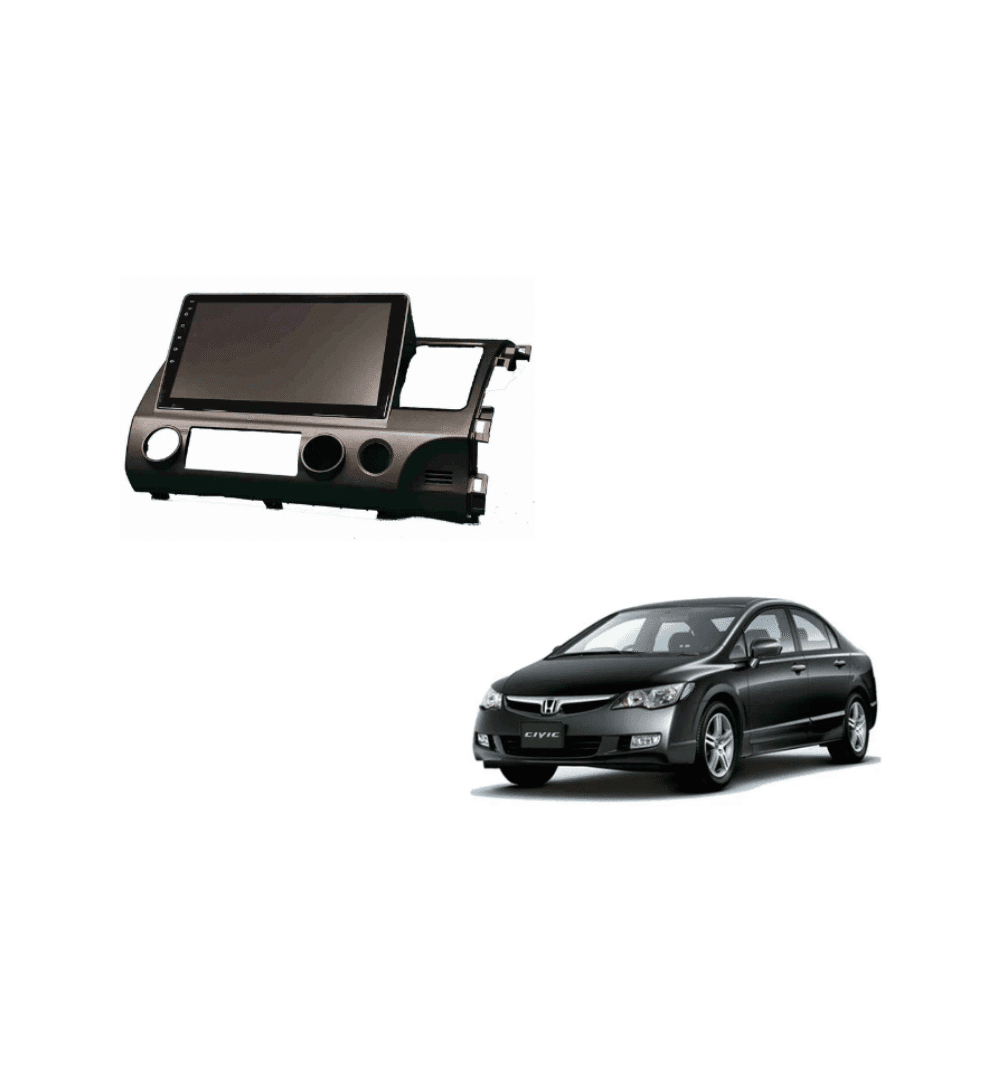 Honda Civic Reborn Android Panel For 2007-2012