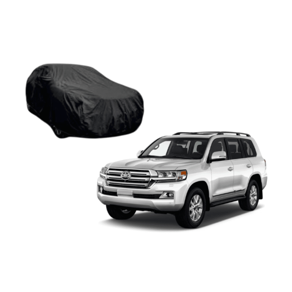 Toyota Land Cruiser 2007-2021 Black Coat Parachute Top Cover