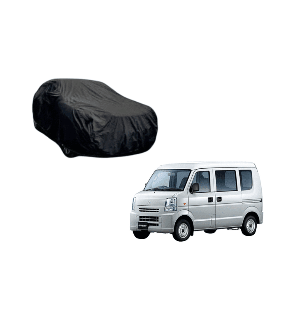 Suzuki Every Black Coat Parachute Top Cover