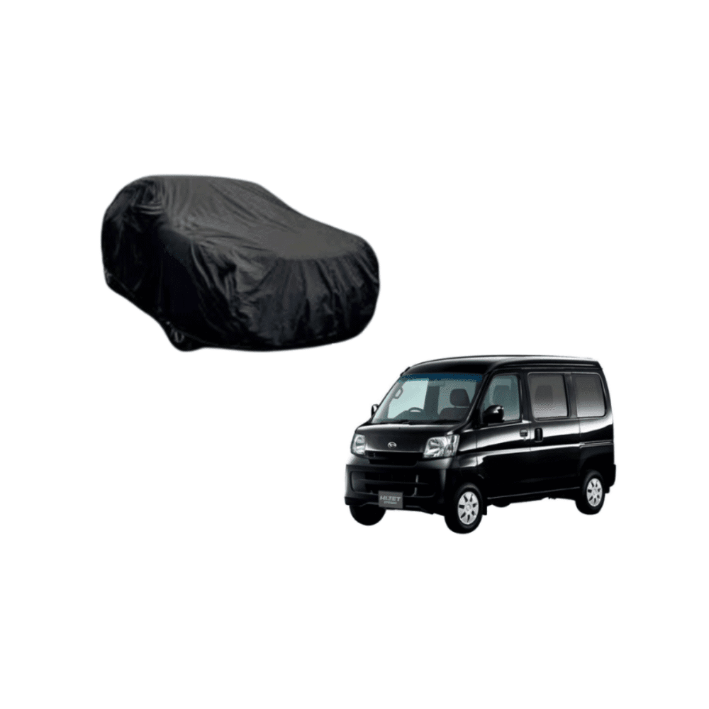 Daihatsu Hijet Black Coat Parachute Top Cover