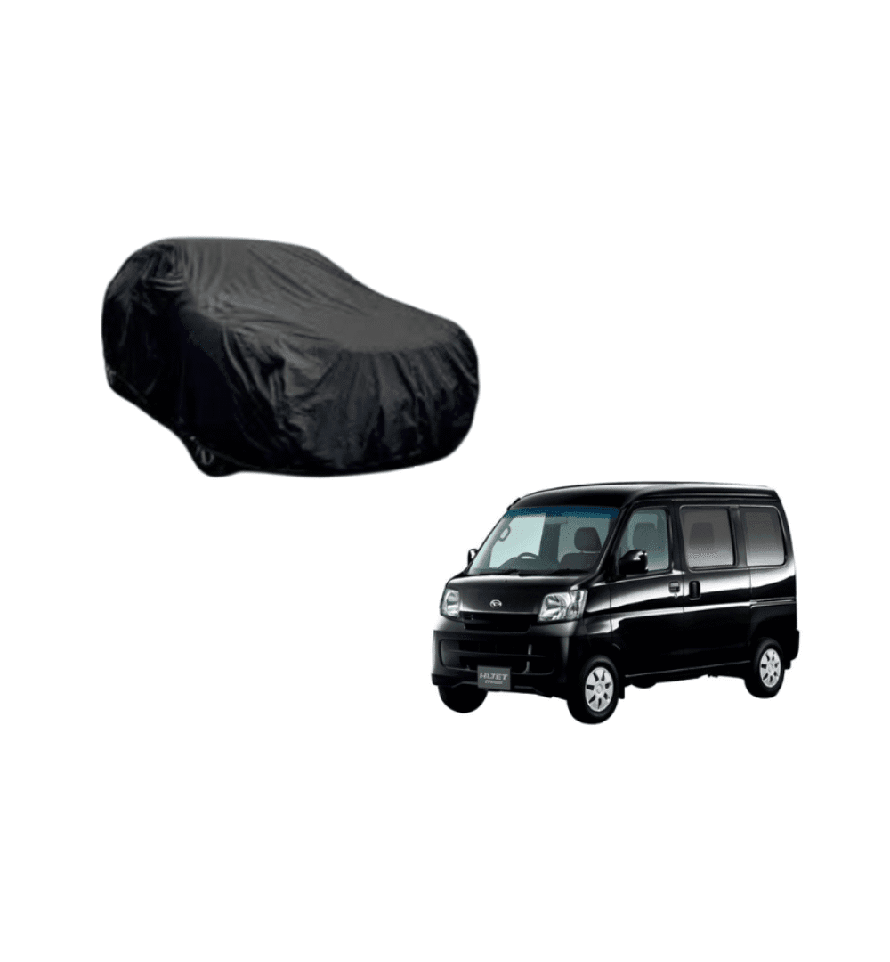 Daihatsu Hijet Black Coat Parachute Top Cover