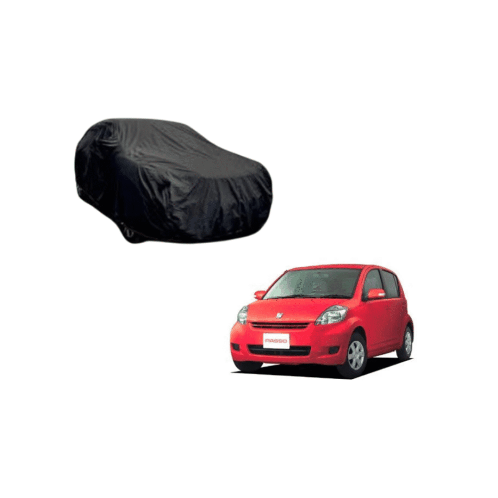 Toyota Passo 2005-2010 Black Coat Parachute Top Cover