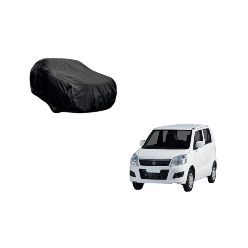 Suzuki Wagon R 2014-2020 Black Coat Parachute Top Cover
