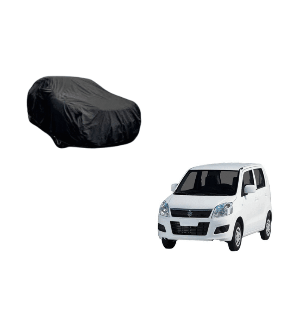 Suzuki Wagon R 2014-2020 Black Coat Parachute Top Cover