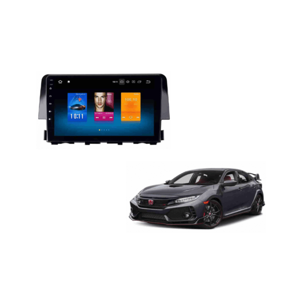 Honda Civic X 2016-2021 Android Panel