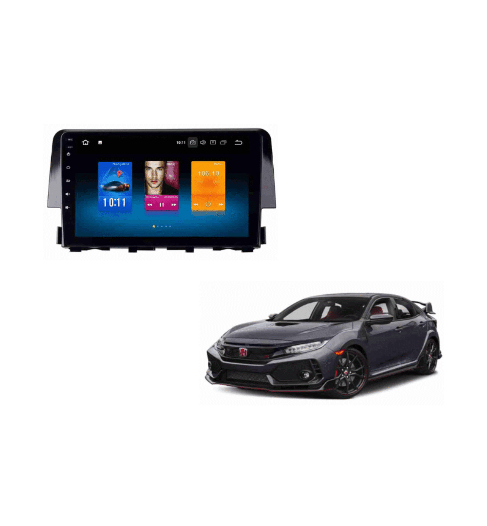 Honda Civic X 2016-2021 Android Panel