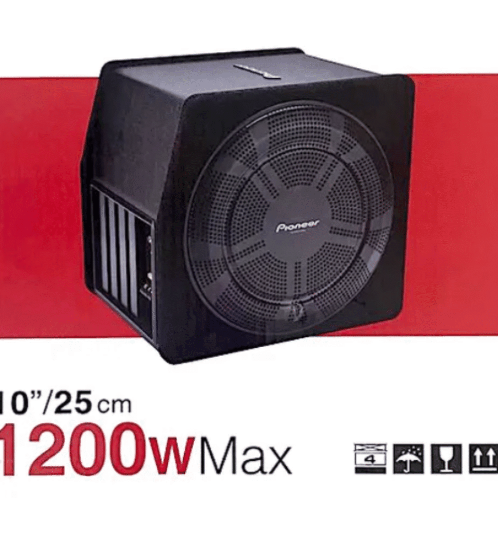 Pioneer TS-BW250MA 1200W Sub Woofer with Built-in Amplifier