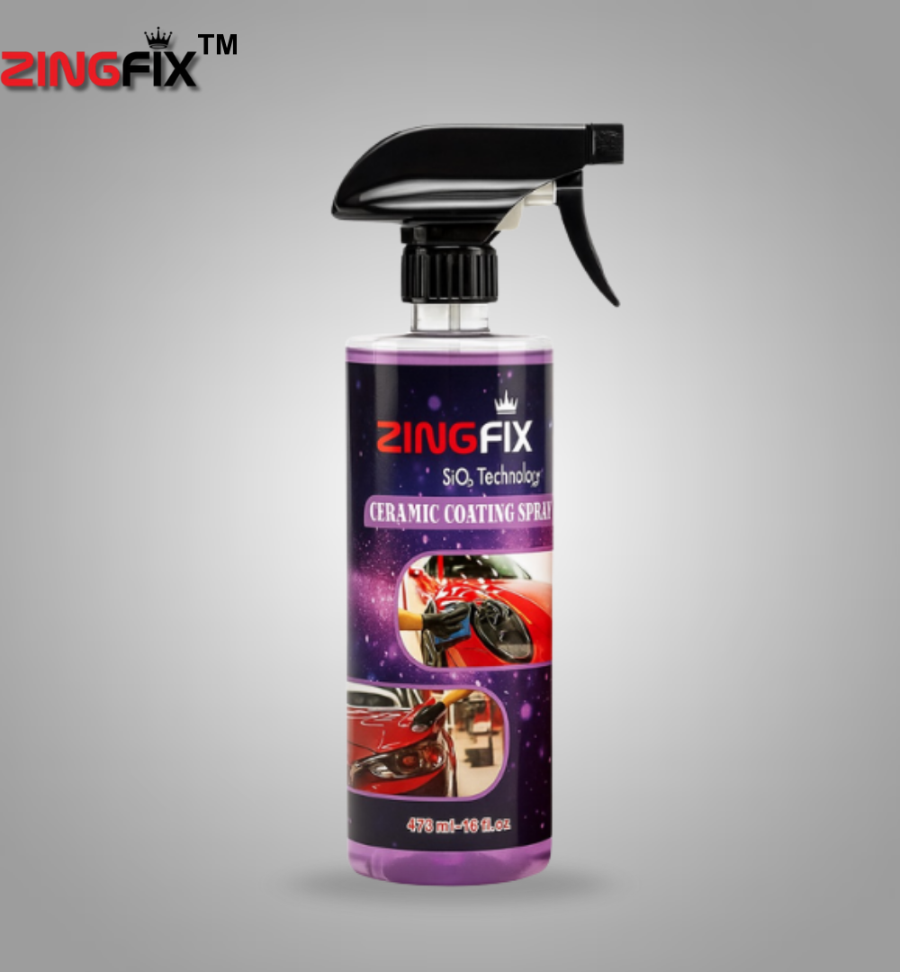 Zingfix Ceramic Coating Spray - 473ML - SiO2 Technology