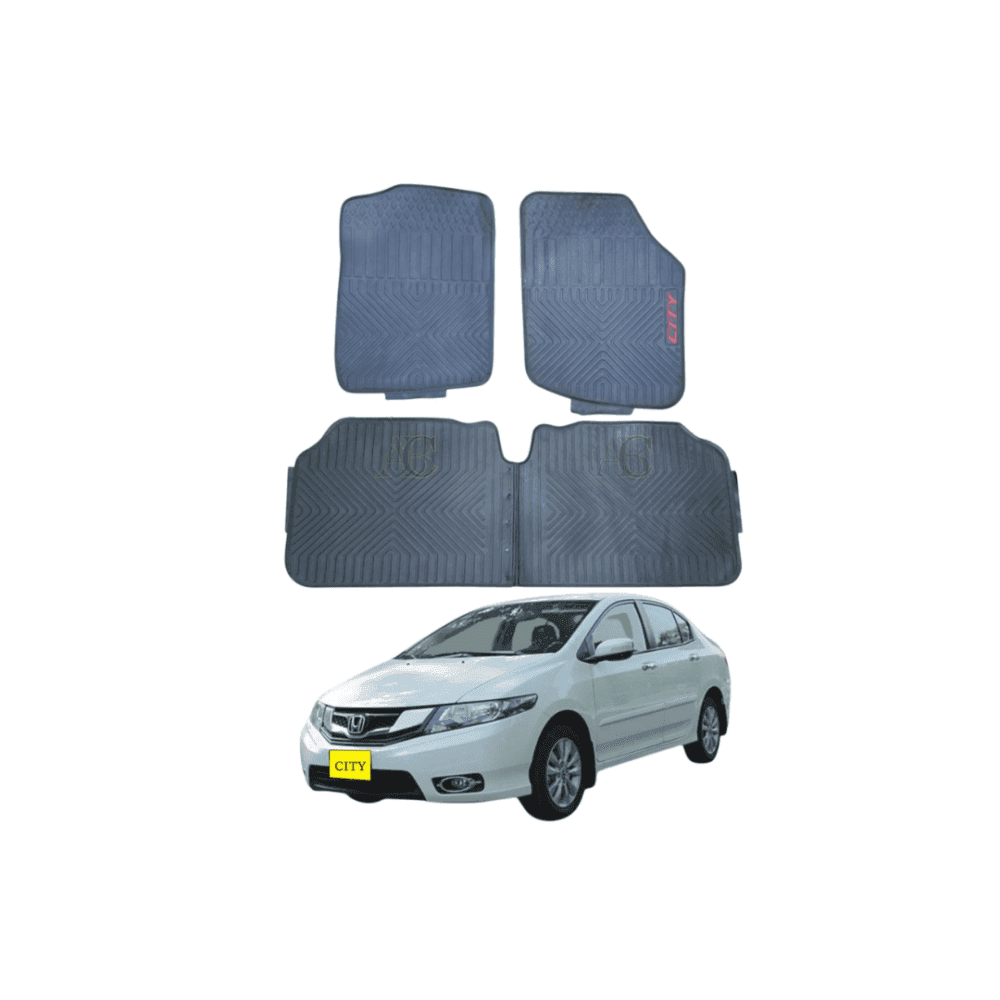Honda City 2009-2021 Latex Rubber Floor Mat