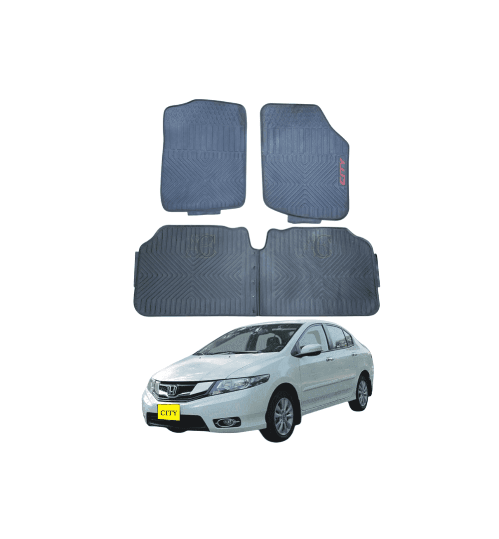 Honda City 2009-2021 Latex Rubber Floor Mat