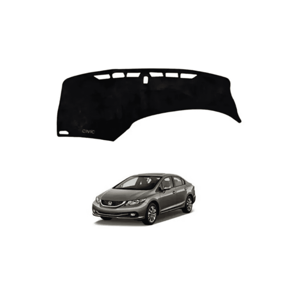 Honda Civic Rebirth 2012-2015 Velvet Dashboard Cover