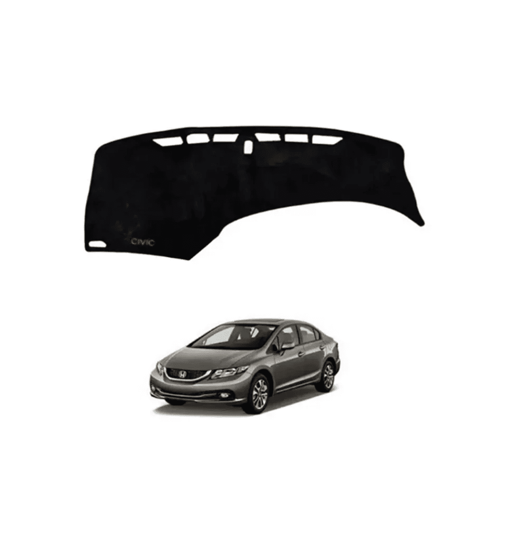 Honda Civic Rebirth 2012-2015 Velvet Dashboard Cover