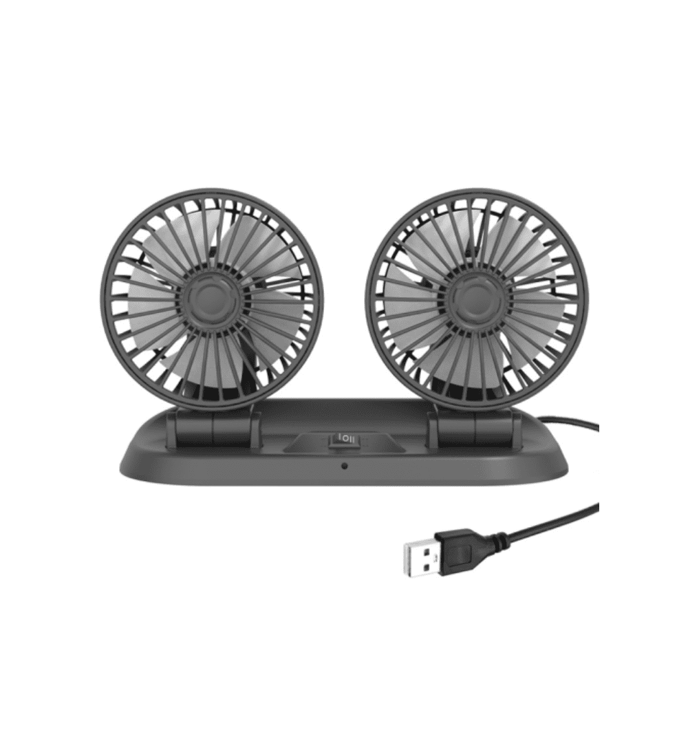 Zingfix Dual Head Vehicle Fan F410 12V