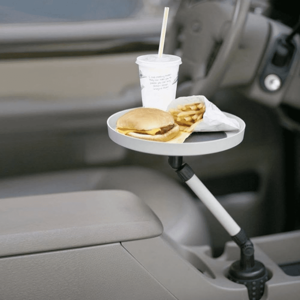 Car Swivel Tray Adjustable Car Food & Drink Holder - Image 2