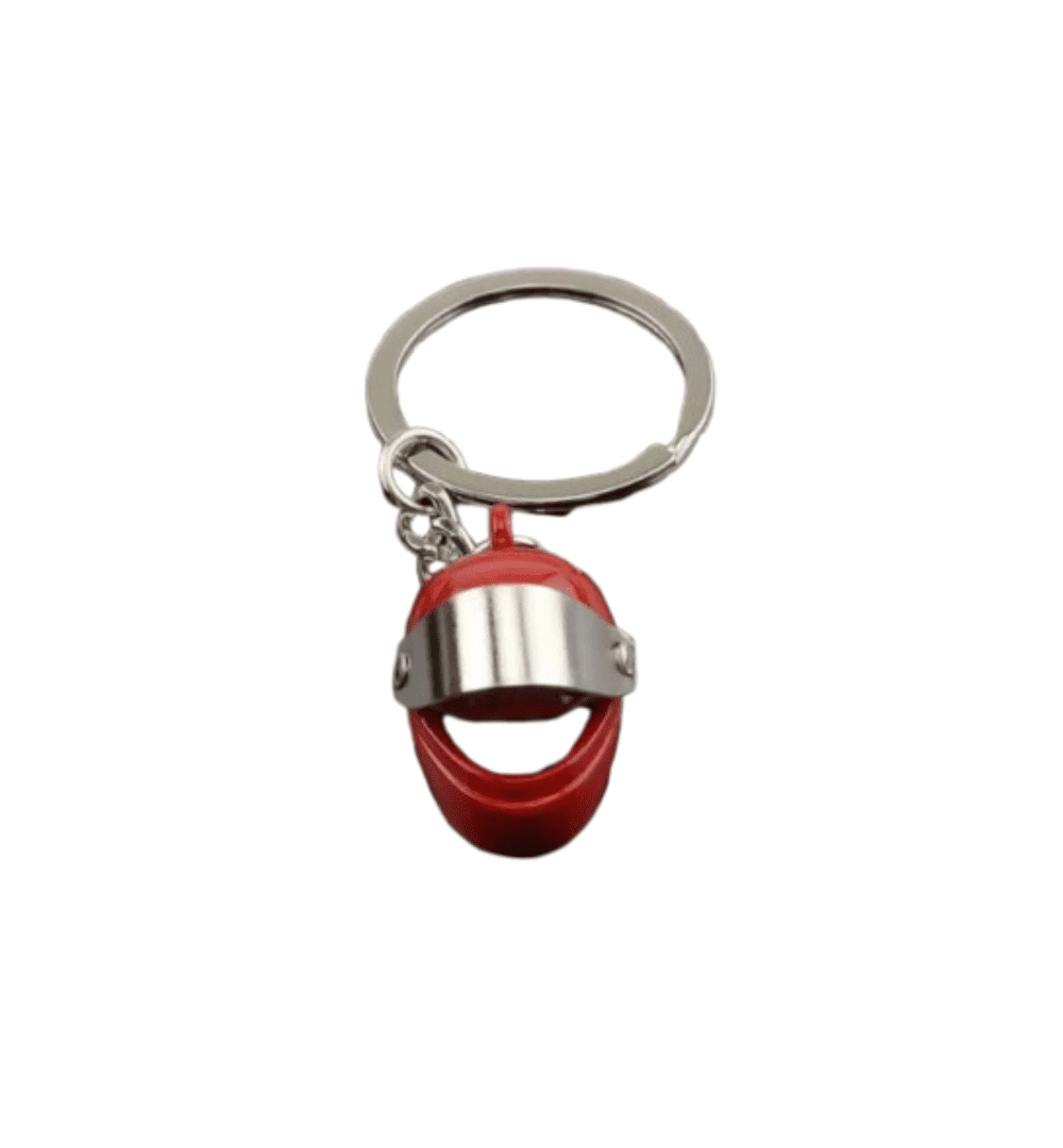 Motorcycle Helmet Keychain