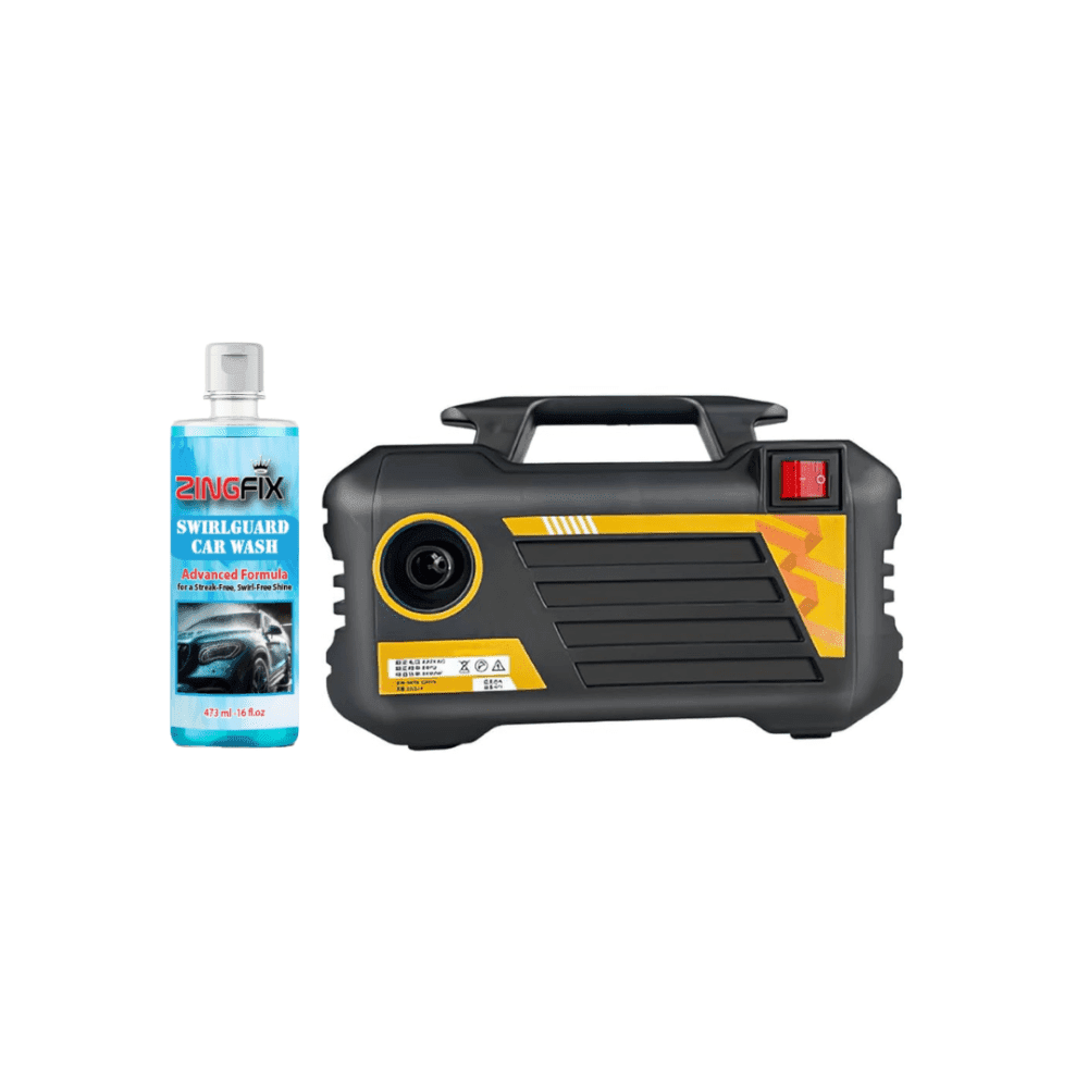 3000W High-Pressure Washer + Free SwirlGuard Car Wash Shampoo