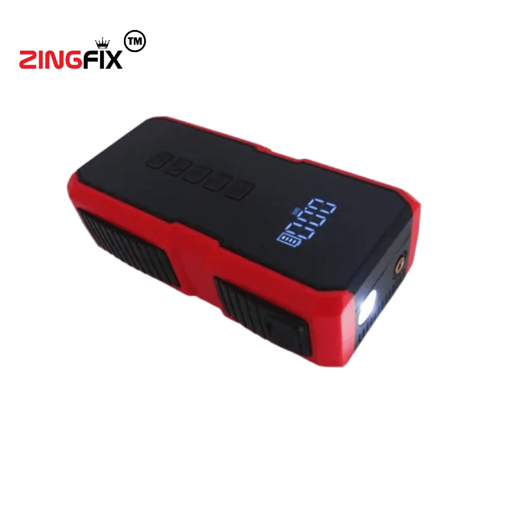 4-in-1 Portable Car Jump Starter with Air Compressor, Power Bank & LED Light - Image 6